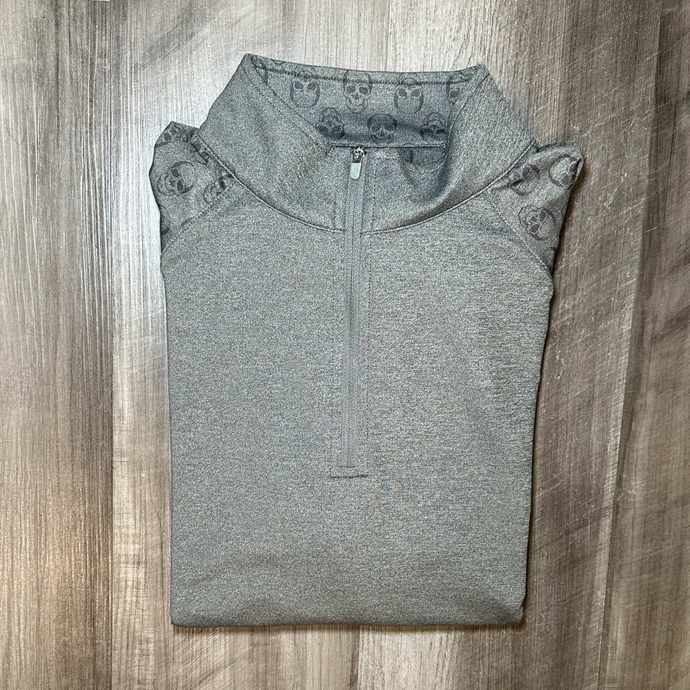 Peter Millar Perth Skull Performance Quarter Zip … - image 1